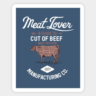 meat lover(dark shirt) Magnet